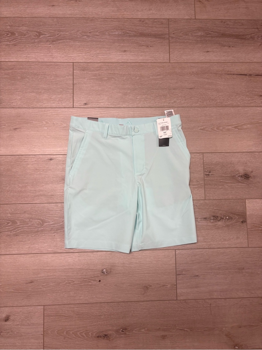 NEW WITH TAGS adidas Men's Light Mint Flat Front Golf Shorts